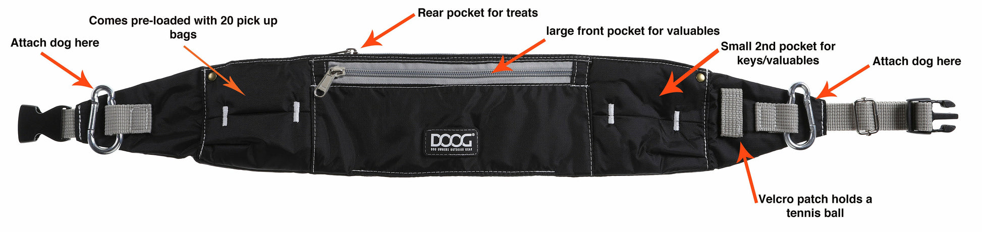 DOOG Walkie Belt